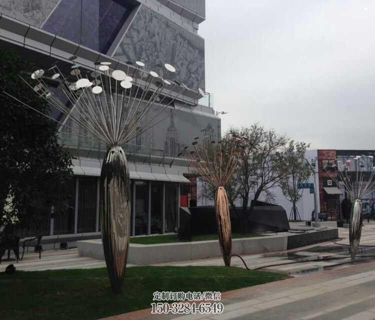 商业街莲藕雕塑 烤漆雕塑 彩绘莲科雕塑 商业街莲藕雕塑 烤漆雕塑 彩绘莲科雕塑